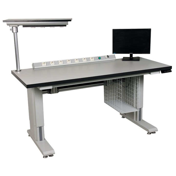 Table informatique réglable électriquement