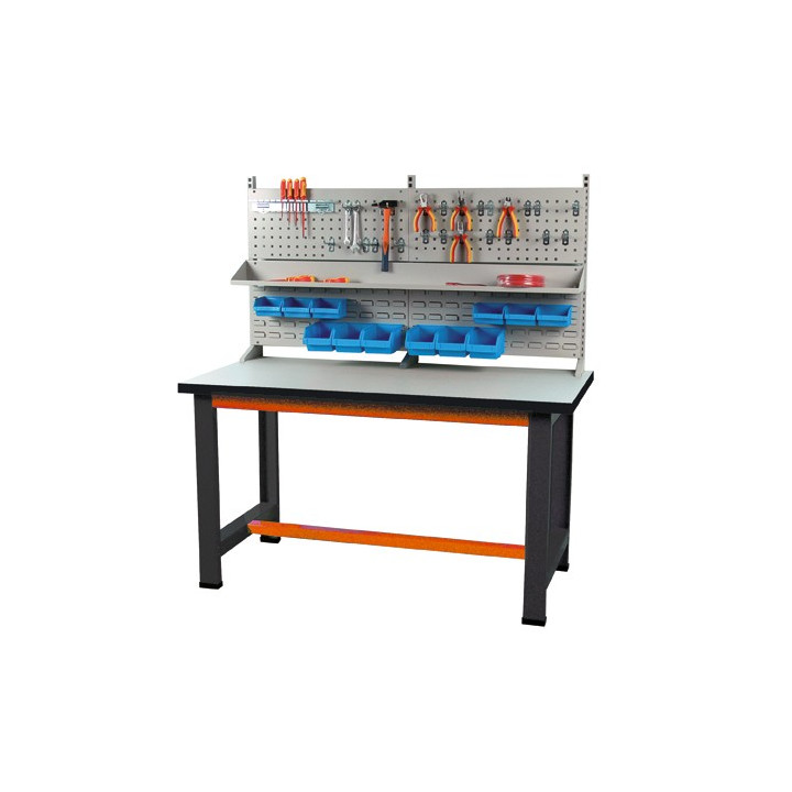 Poste porte outils gri et orange